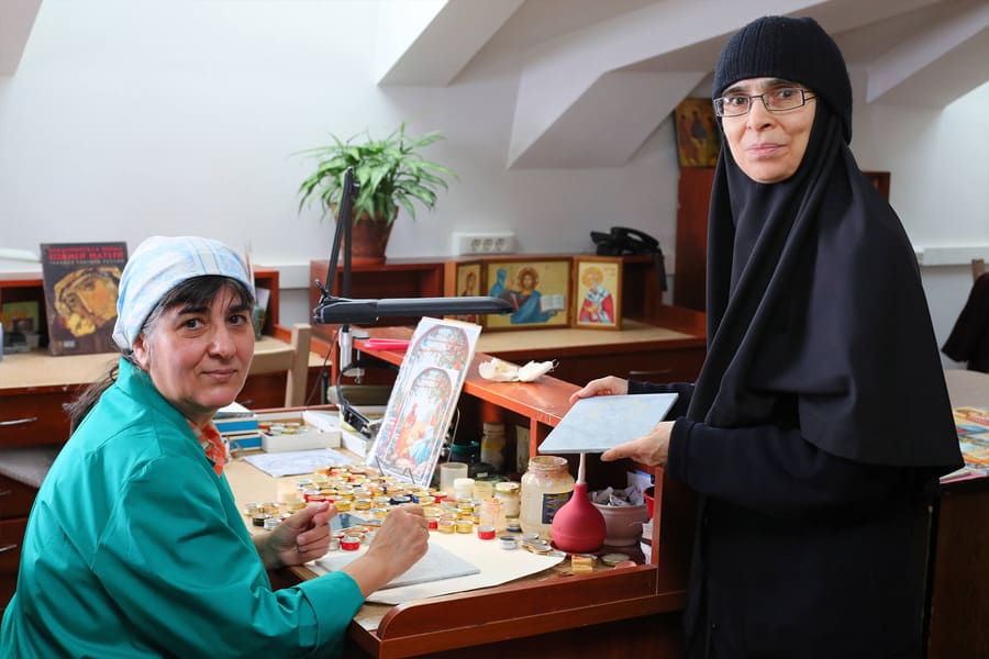 Stone Inlay Workshop of St Elisabeth Convent