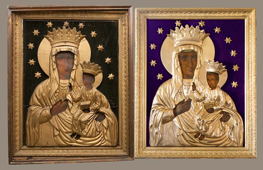 velvet icon case restoration