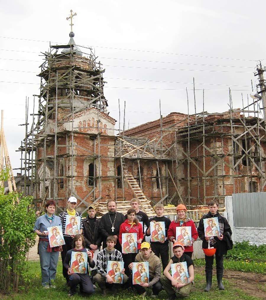 church of archangel michael restoration zembin