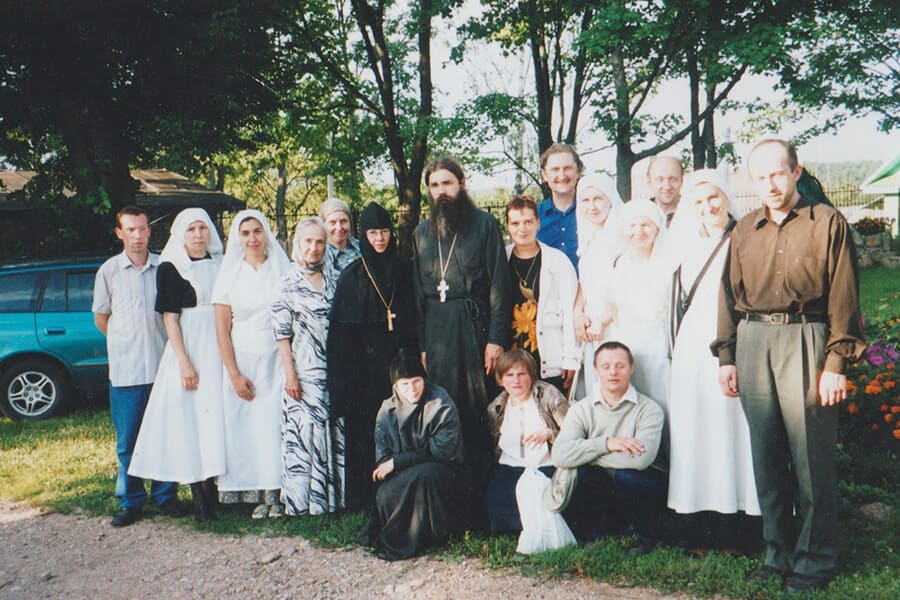 on the pilgrimage trip