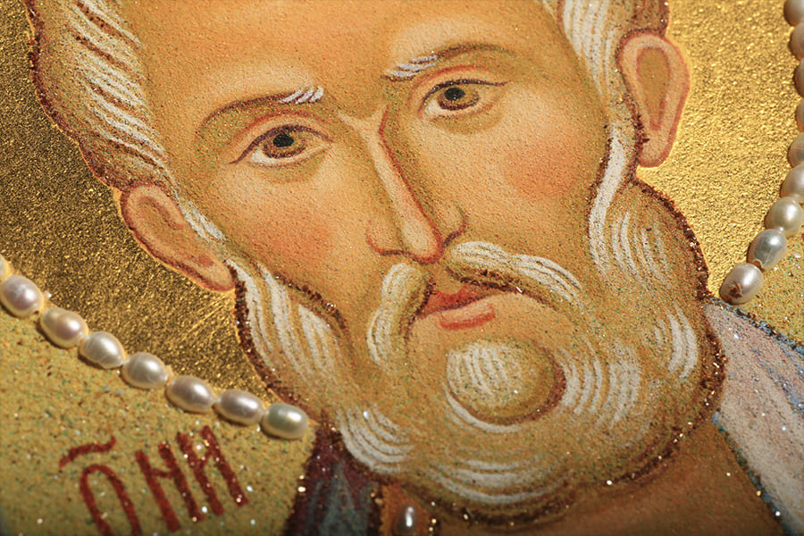 the icon of St Nicholas
