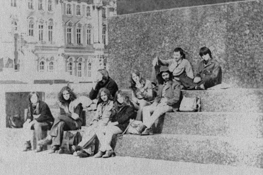 the Soviet hippie movement