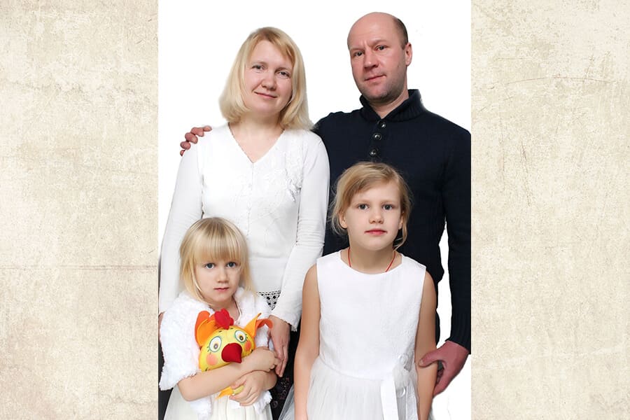 the husband and children of Sister Natalia