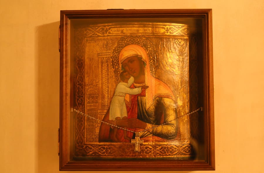 Seeker of the Lost&rdquo; icon in St Nicholas&rsquo; Church
