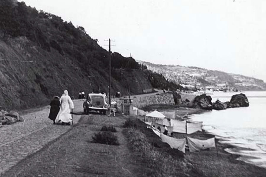 A rare amateur photograph of Bishop Luke