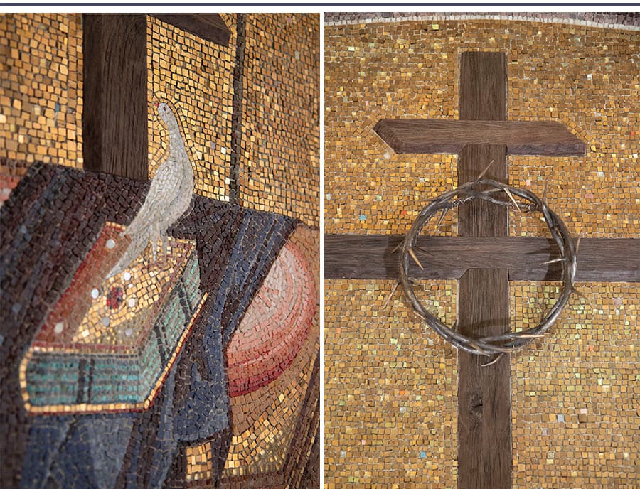 the Prepared Throne with the Cross