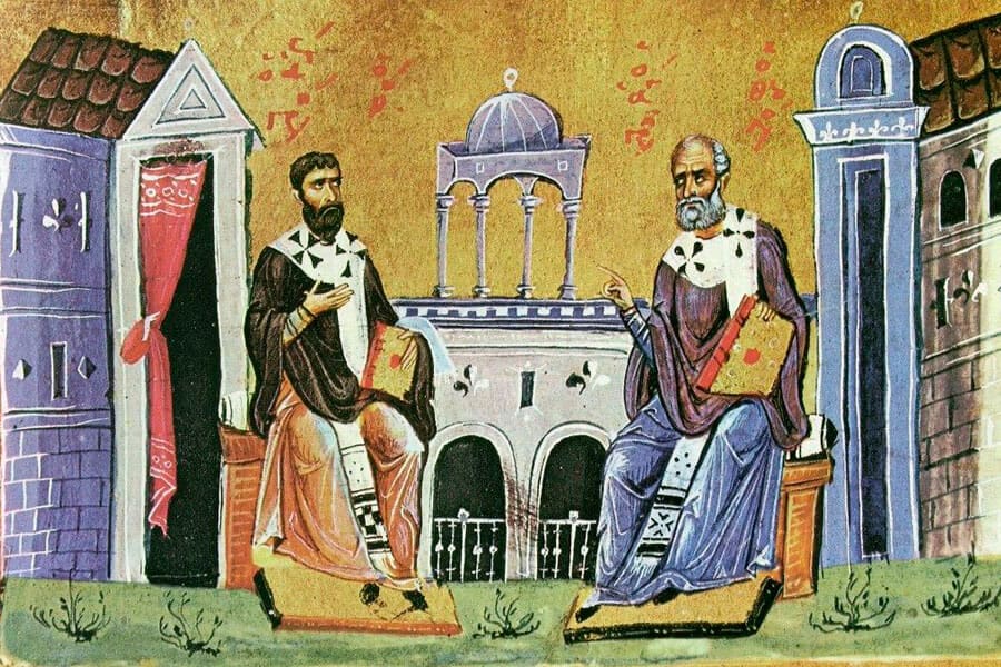 Saint Gregory of Nyssa and Gregory the Theologian