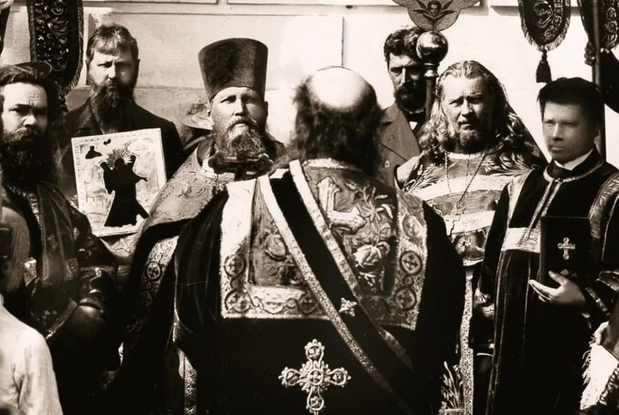 Archpriest John of Kronstadt and Priest Nicholas Simo