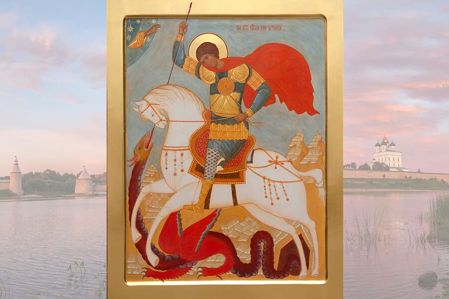 The icon of Saint George the Victorious