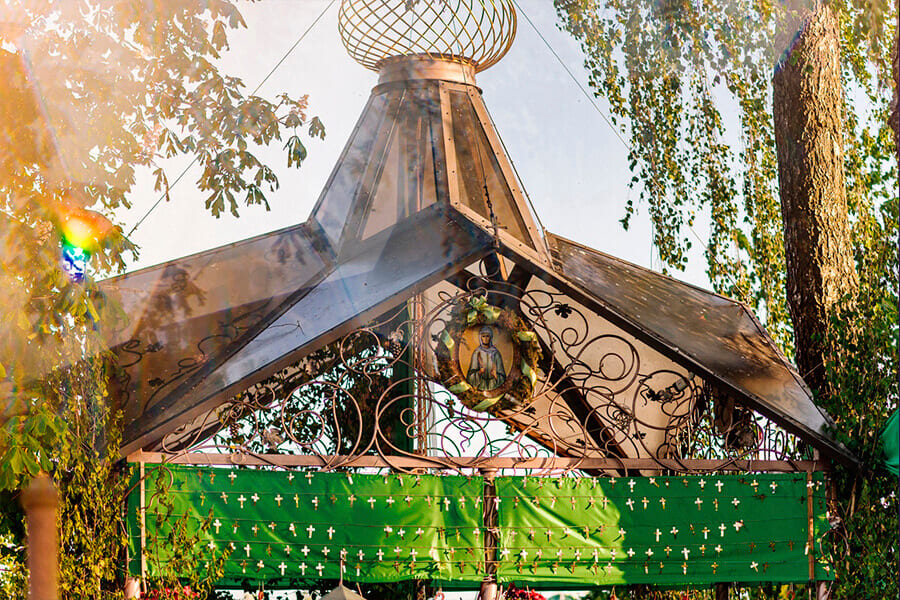 the place where St Valentina was buried