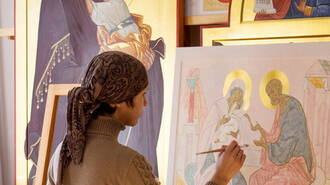 The icon-painting workshop - how it began