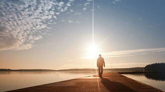 We connect to God by praying