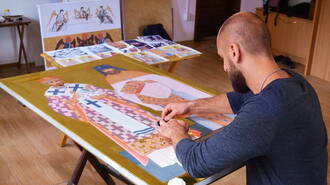 Types of hand-painted Orthodox icons