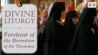 Live: Divine Liturgy. Orthodox Service.