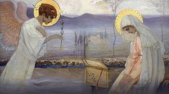 Annunciation of the Theotokos - a quiet mystery and a sea change