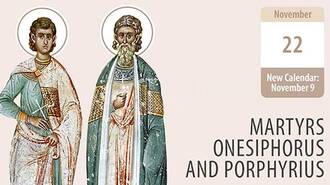 Martyrs Onesiphorus and Porphyrius