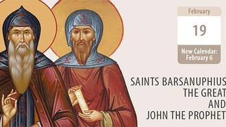 Saints Barsanuphius and John