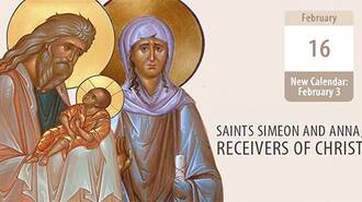 Righteous Simeon and Prophetess Anna