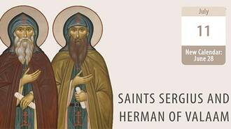 Saints Sergius and Herman of Valaam