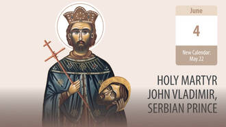 the life of the Holy Martyr John Vladimir Serbian Prince 