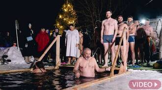 The Feast of Theophany at farmstead