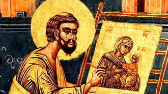 Saint Luke as an icon painter