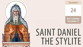 Saint Daniel, a Pillar-Dweller Who Dispersed the Darkness of Error