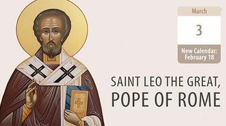 St. Leo the Great, the Inspired Glory of True Believers