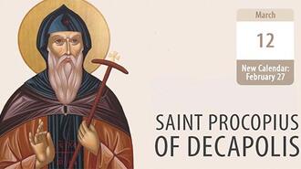 Saint Prokopius, a Star that Dispels the Gloom of Heresy