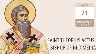 Saint Theophylactus, Refuter of Godlessness