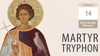 Saint Tryphon of Lampascus, Martyr and Divine Healer