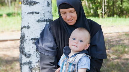 Misha, the boy from the monastic farmstead