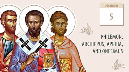 Philemon, Archippus, Apphia, and Onesimus, Disciples of St. Paul