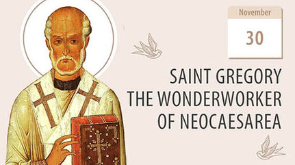 Saint Gregory, a Hermit, Bishop and Wonderworker