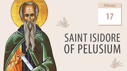 Saint Isidore of Pelusium, a Teacher of the Living Faith