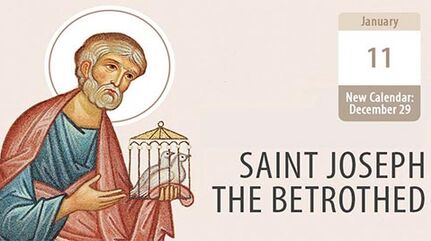 St Joseph the Betrothed, the Earthly Guardian of Christ and His Mother