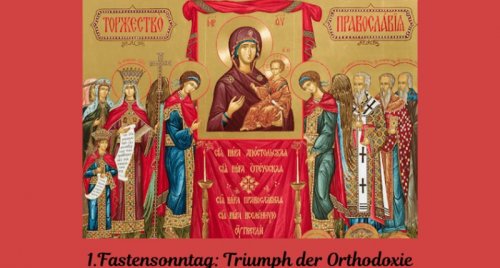 Predigt zum Jubelfest der Orthodoxie