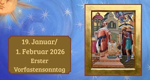 Sonntag vom Pharisäer und Zöllner 2026