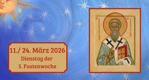 Dienstag der fünften Fastenwoche 2026