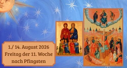 Freitag der Elften Woche nach Pfingsten 2026