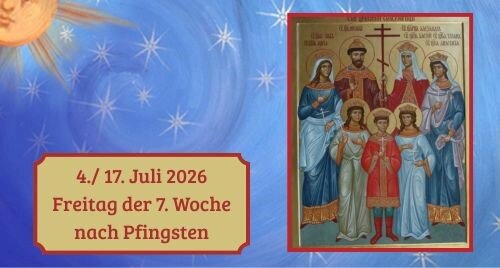 Freitag der Siebten Woche nach Pfingsten 2026