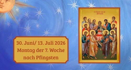 Montag der Siebten Woche nach Pfingsten 2026